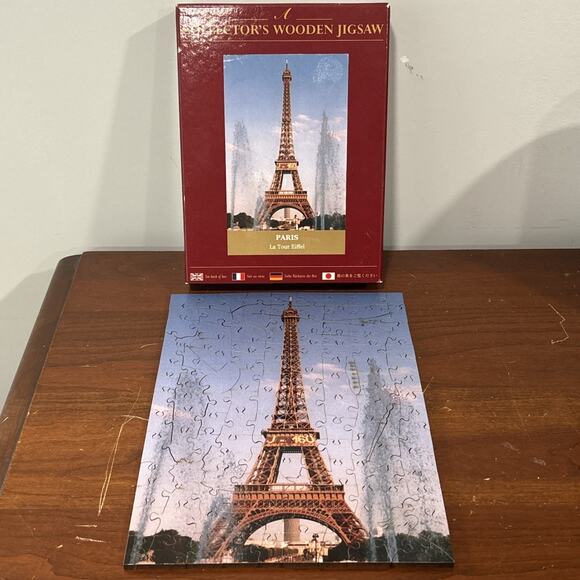 Wentworth Other - Wentworth Wooden Jigsaw Puzzle 140 Pieces Paris La Tour Eiffel Complete